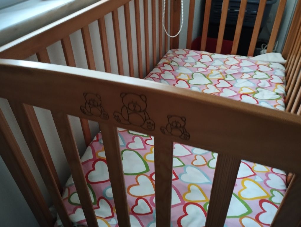 Cama bebé com colchão novo