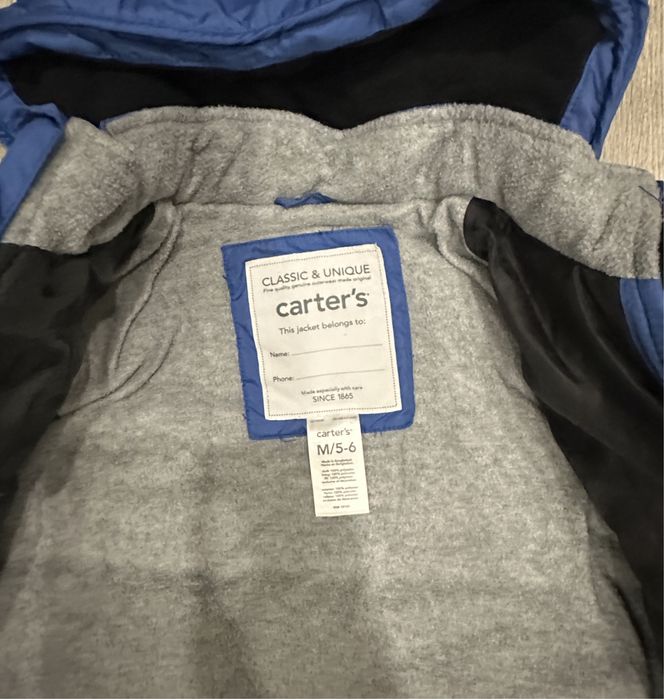 Комбінезон зимовий Carter’s на хлопчика 5 років