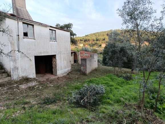 Casa de campo e terreno