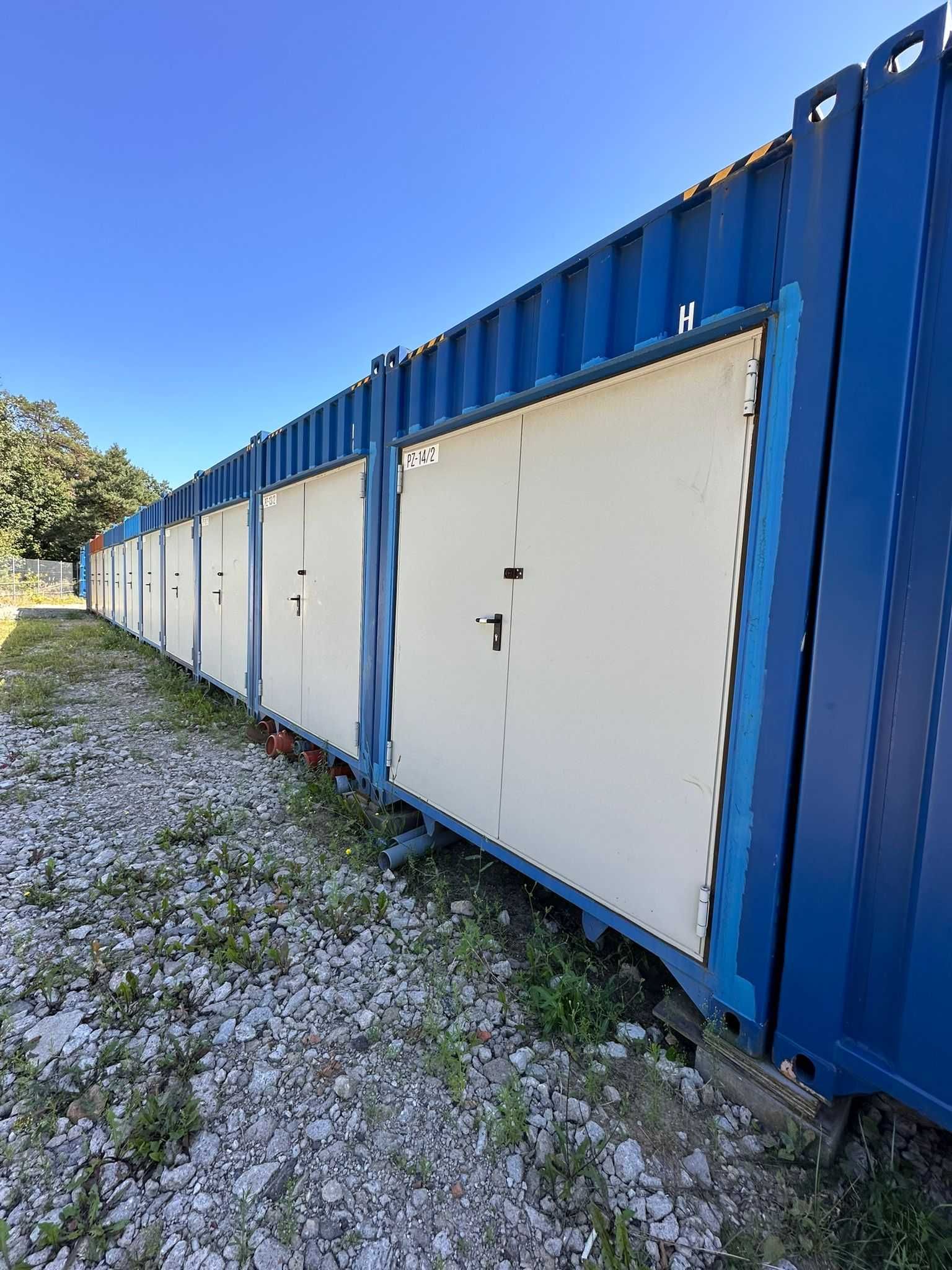 Kontener boxy samoobsługowe Self Storage wynajem garaż magazyn Poznań