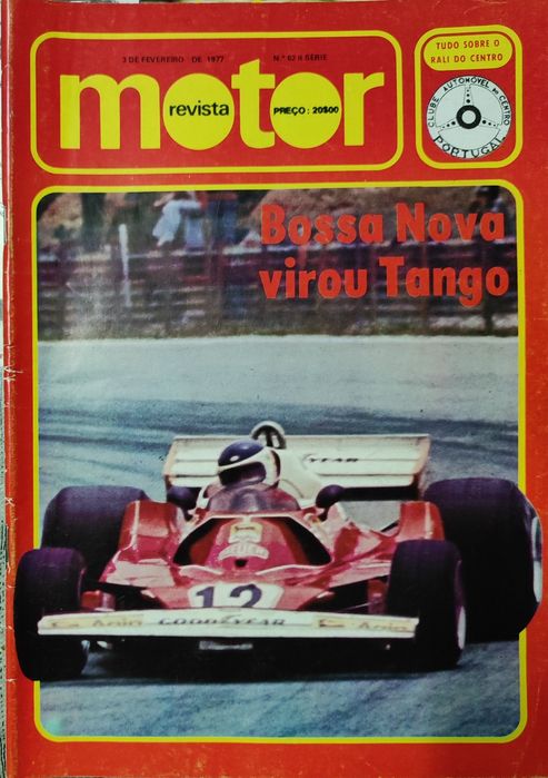 Revistas motor, carros 1976 e 1977