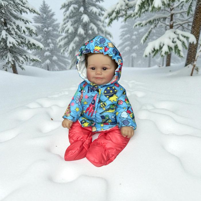 Куртка та комбінезон для реборн 50-55 см Одежда для reborn 50 см 55 см