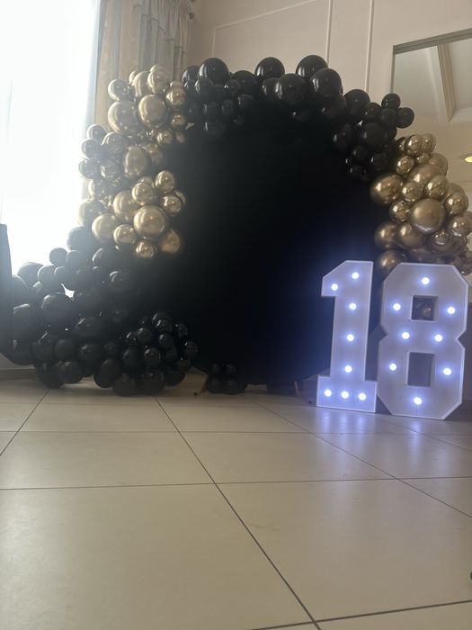 Scianka do zdjec girlanda balonowa na kazda okazje