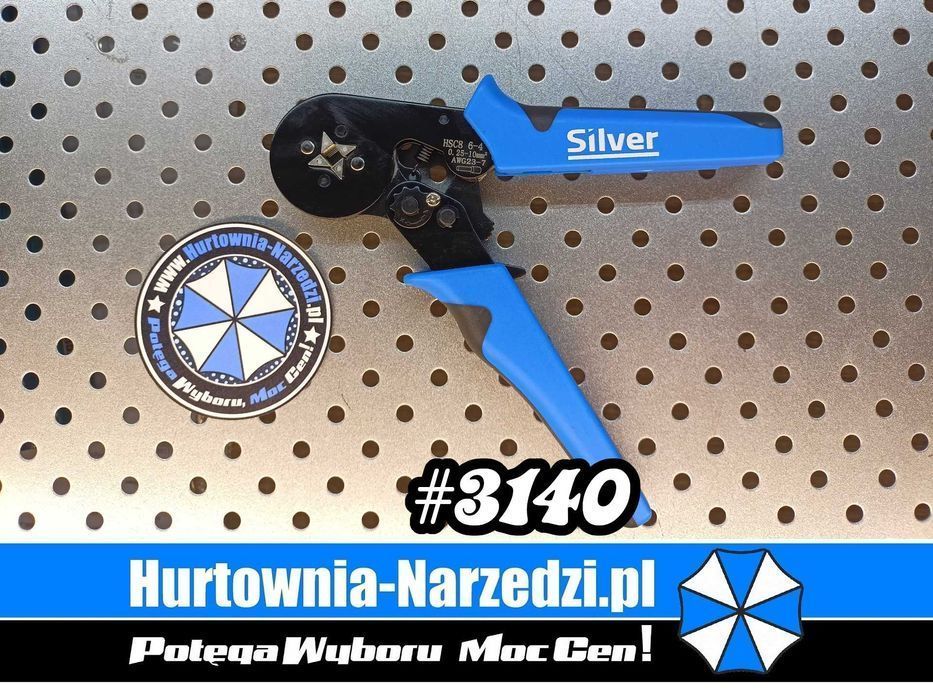 Zaciskarka do kabli tulejki praska 0,25-10mm² 175mm konektorów