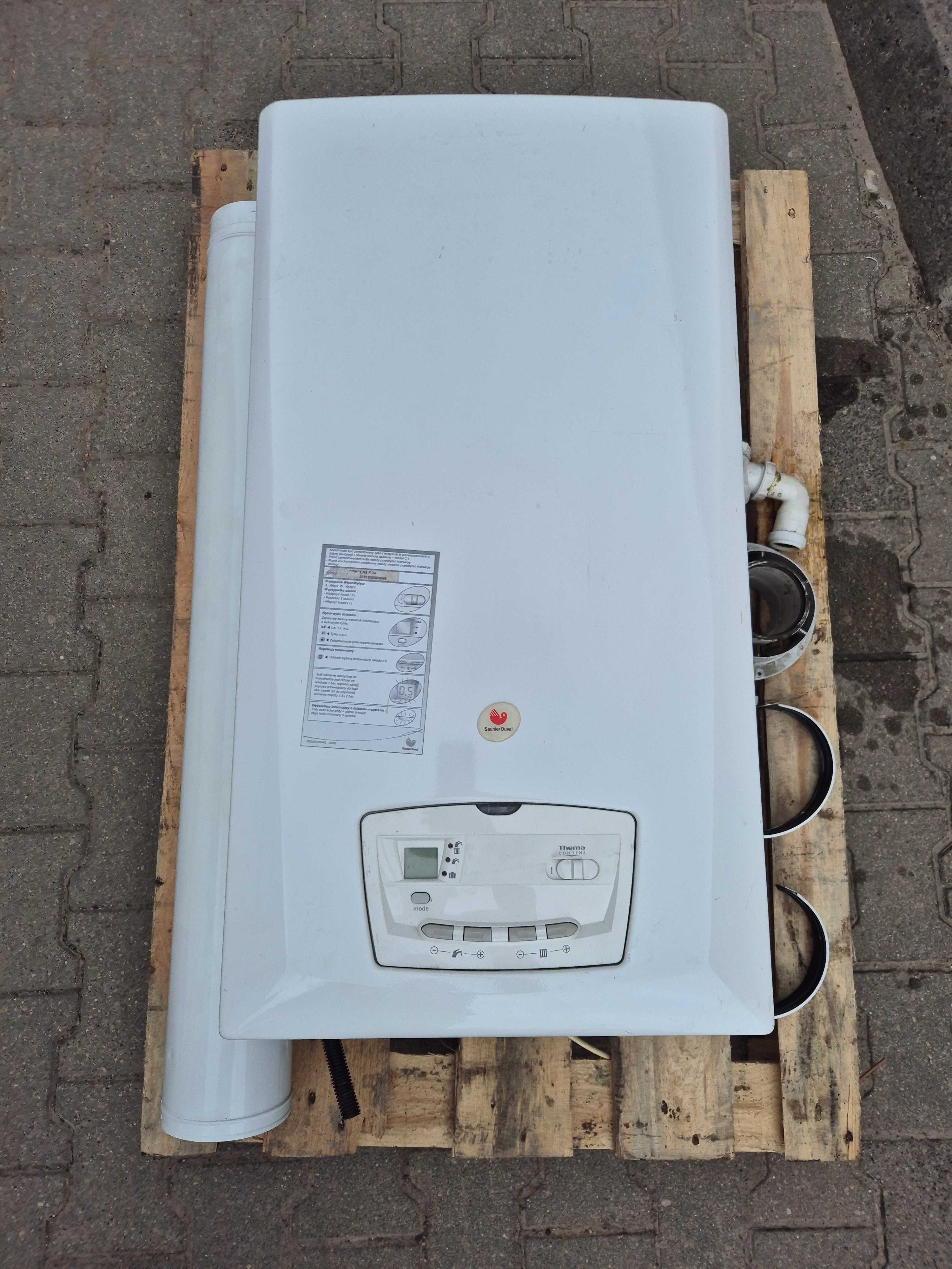 Kocioł gazowy dwufunkcyjny Saunier Duval Condens 24kW