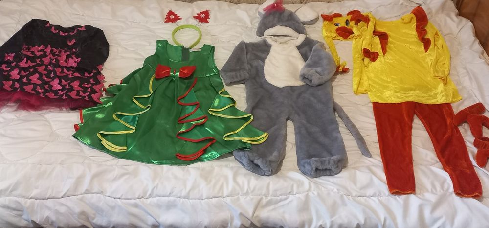 Прокат карнавальних, новорічних костюмів та суконь для дівчаток