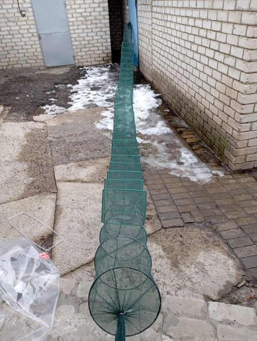 Раколовка гармошка 10м