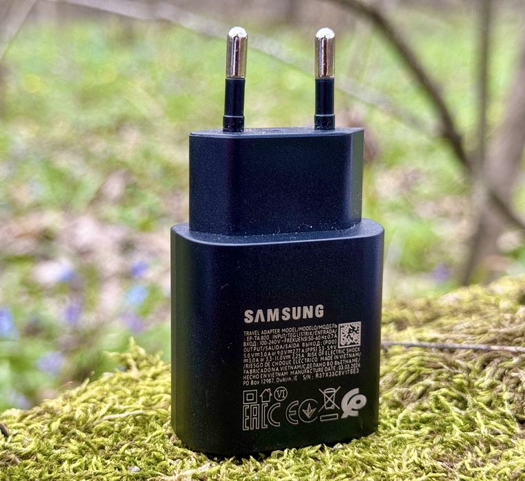 Швидка зарядка Samsung 25W блок+кабель/быстрая зарядка Самсунг/Дроп