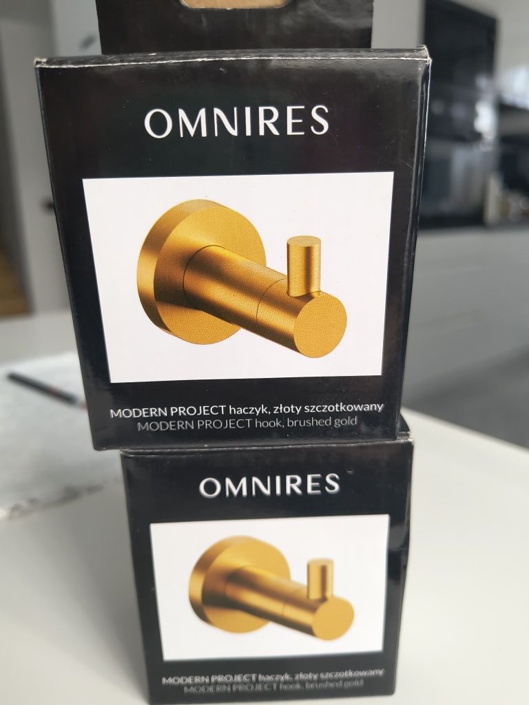 Omnires Modern haczyki na ręczniki 2 szt.