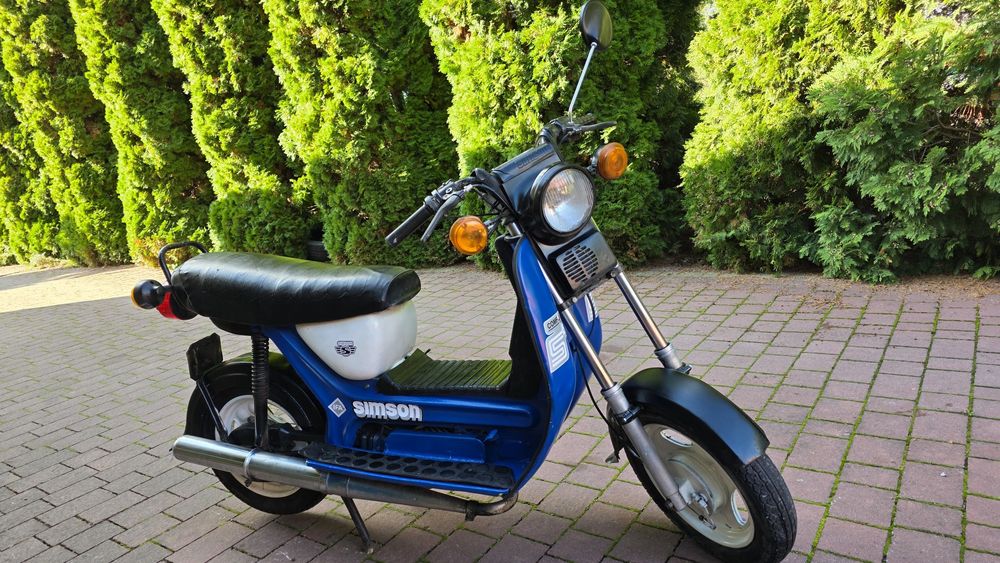 Simson sr 50 4 biegowy skuter zarejestrowany w Polsce Dostawa nie s51