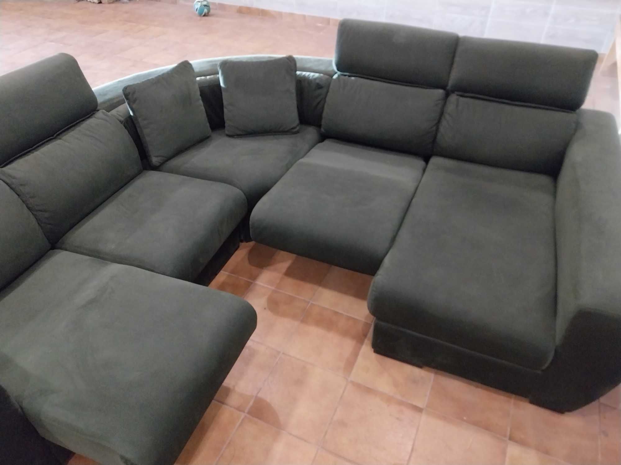 Sofá modular com Chaise Longue