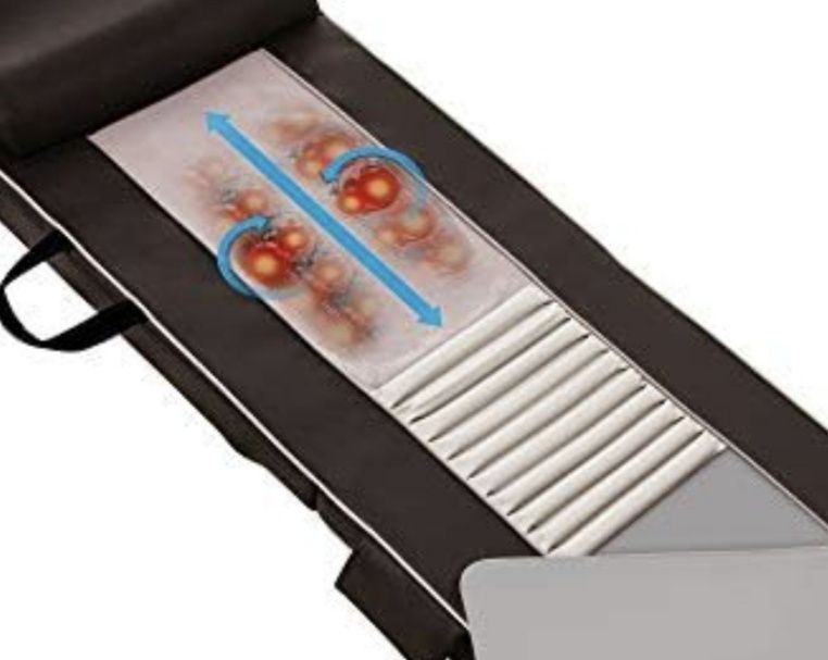 Mata do masażu z masażem shiatsu i wibracyjnym