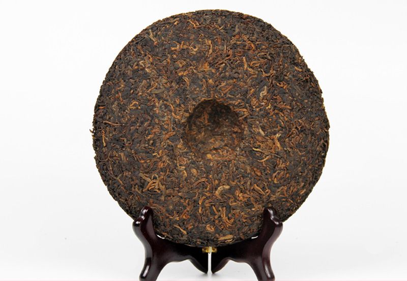 Чай шу пуер MengKu Rongshi 2016 MuYeChun GongTing Puer 400 гр млинець