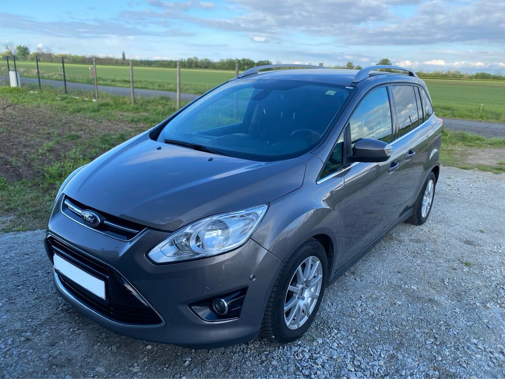 Ford Grand C-max 2.0 Tdci Titanium automat kamera martwe pole