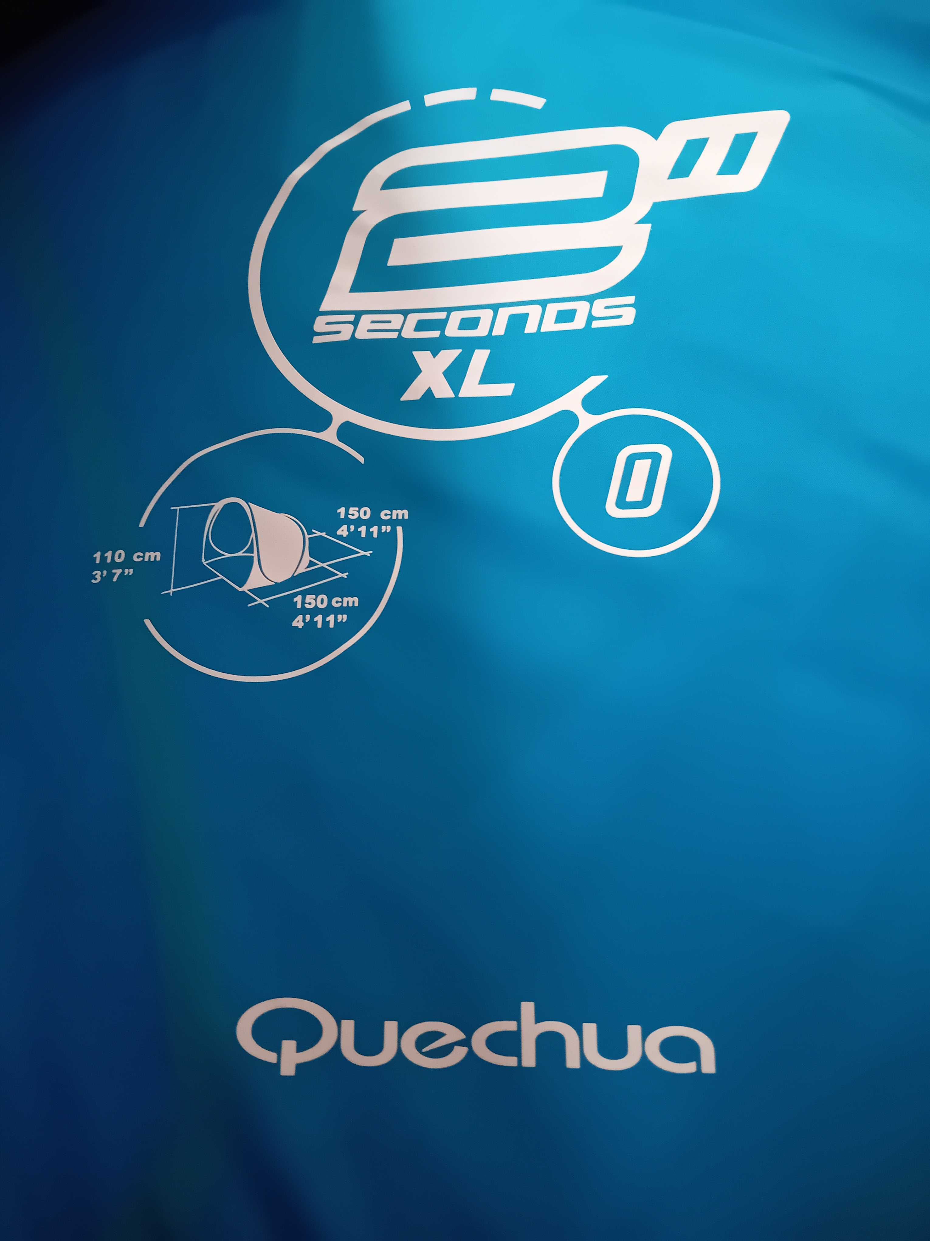 Tenda Quechua 2 Seconds XL Azul – Espaçosa e Fácil de Montar