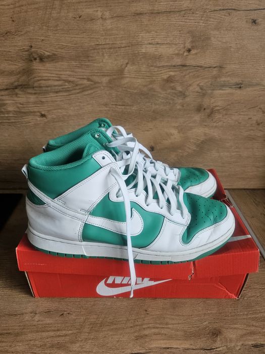 Nike Dunk High Retro Stadium Green/ White-Stadium Green-White 47