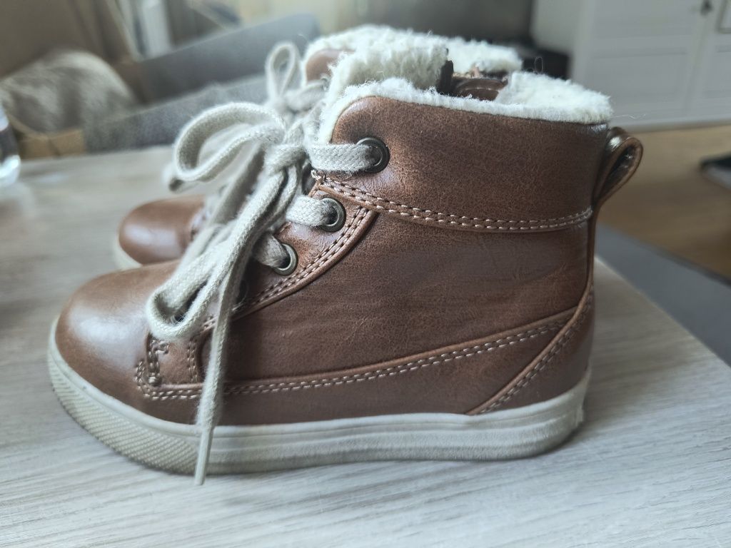 Buty zimowe chłopięce r.27