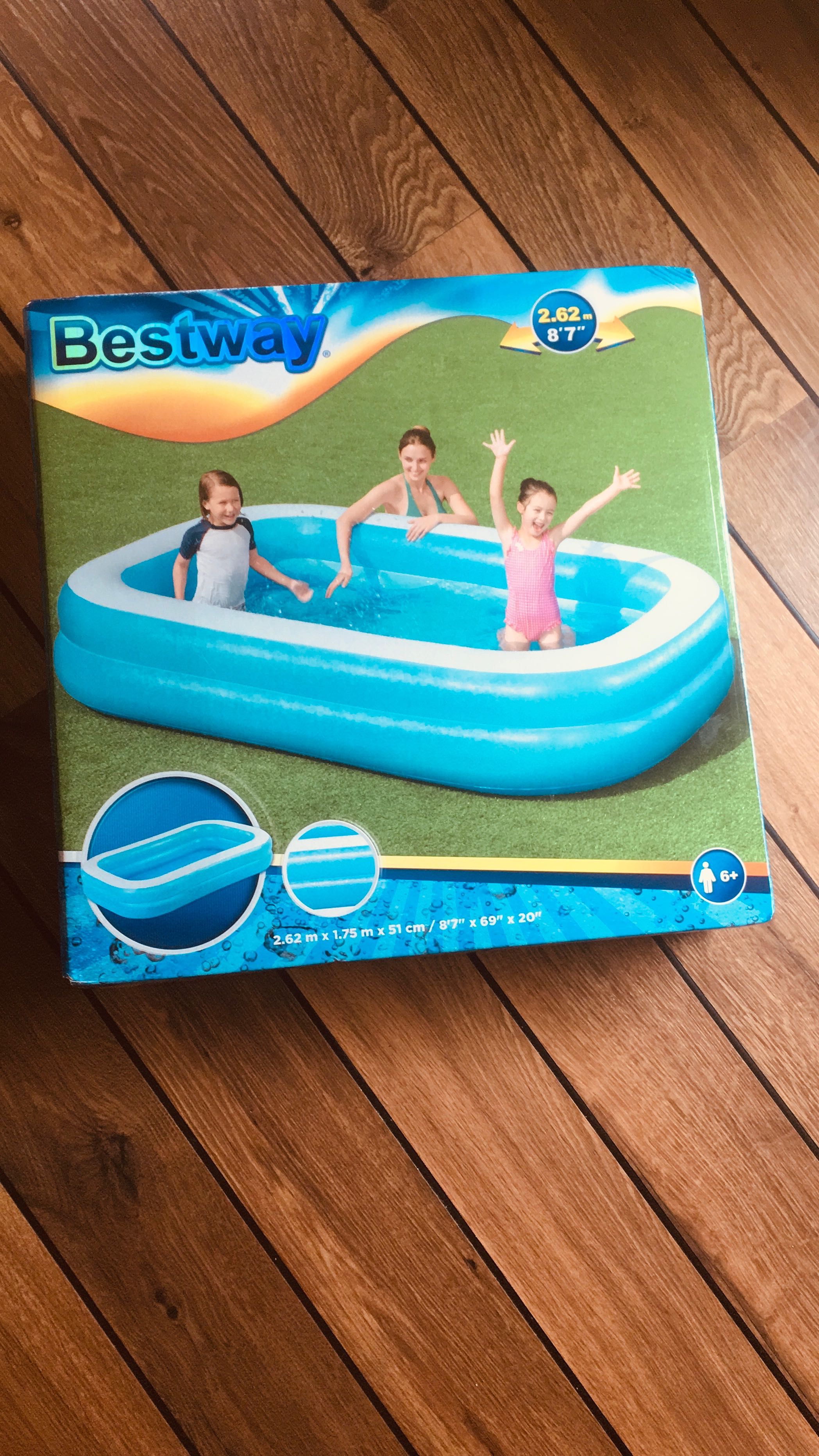 Piscina grande insuflável NOVA