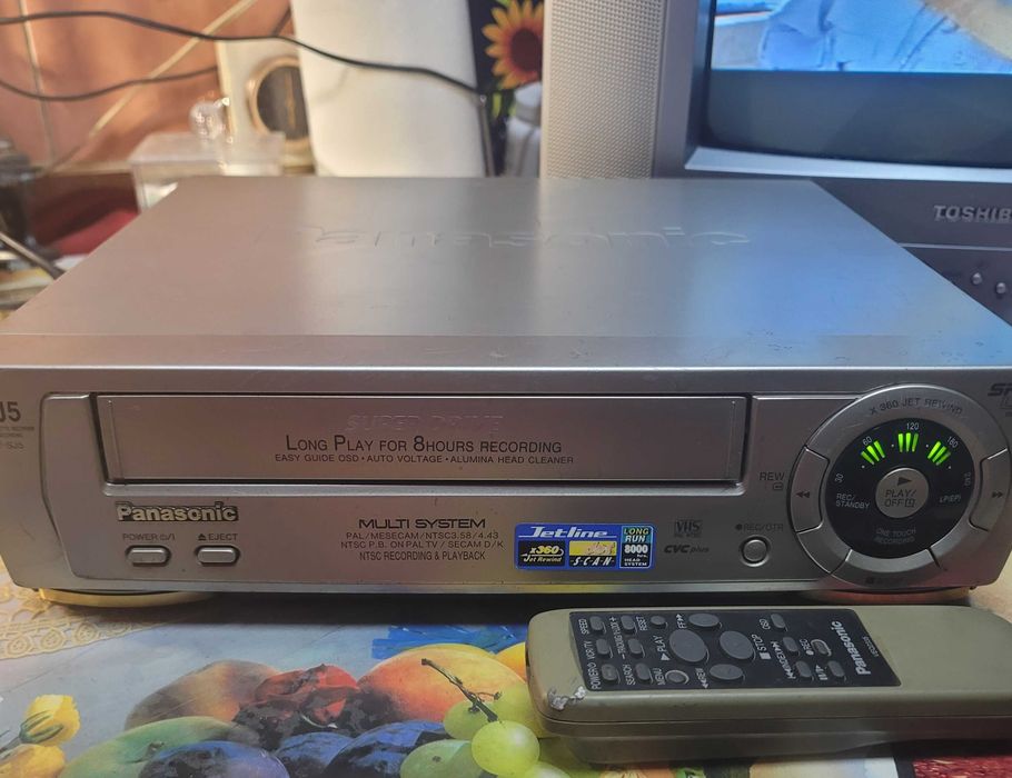 Видиомагнитафон,,Panasonic NV-J30EE,Japan, статуэтка, sharp