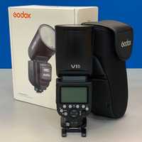 Godox Speedlite V1 Pro (Olympus/Panasonic) - NOVO - 3 ANOS DE GARANTIA