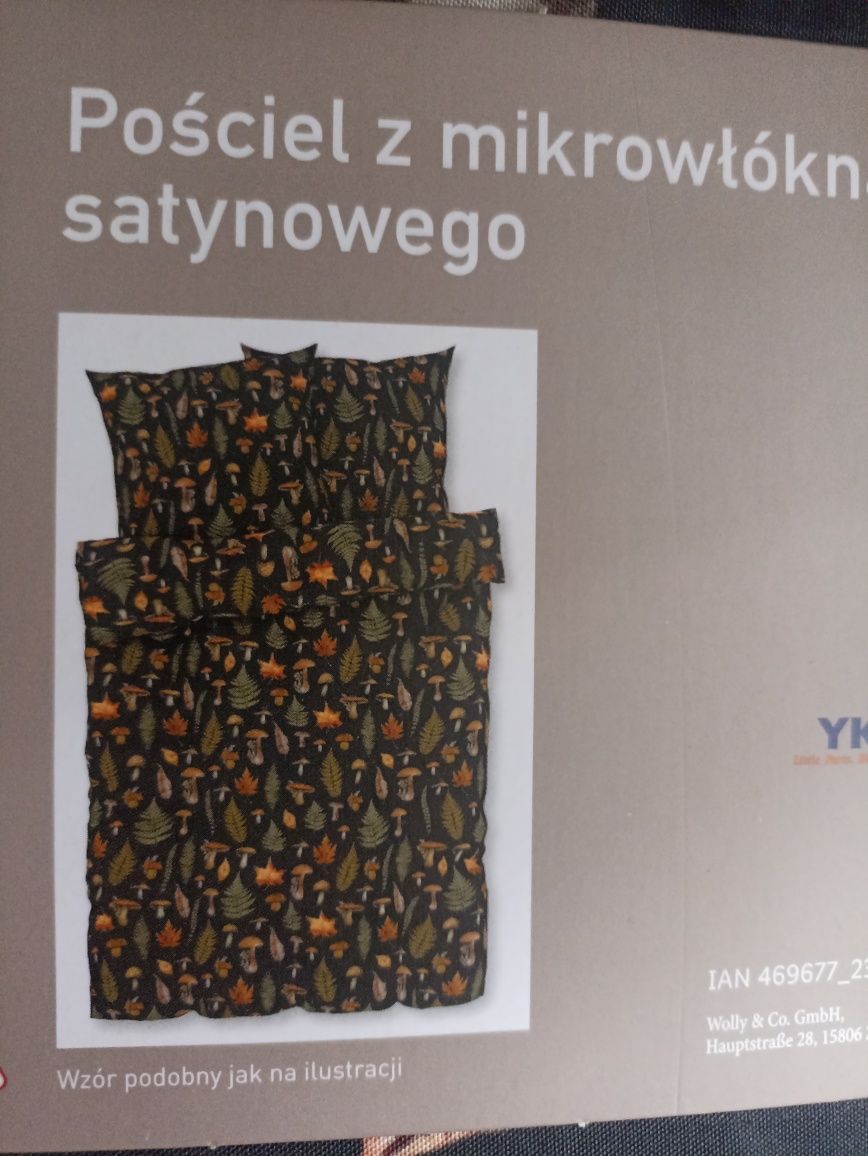 Nowy piękny komplet pościeli