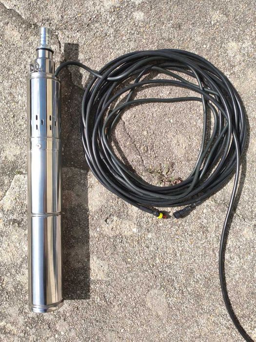 Kit solar painel fotovoltaico + bomba de água rega poço furo 40m novo