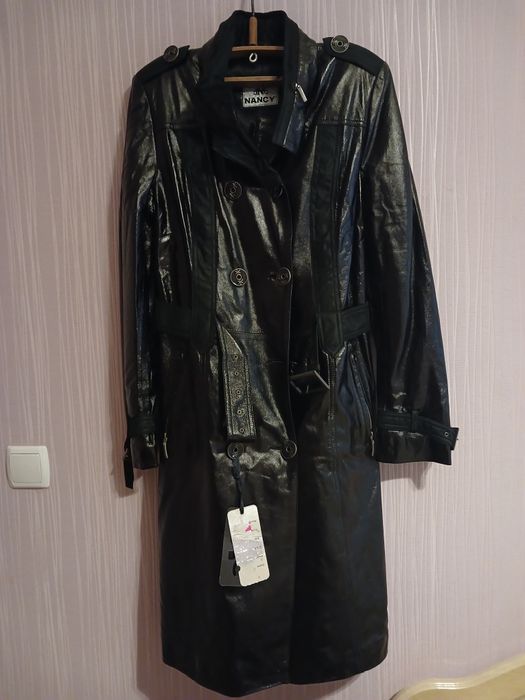 Плащ шкіряний жіночий новий Туреччина