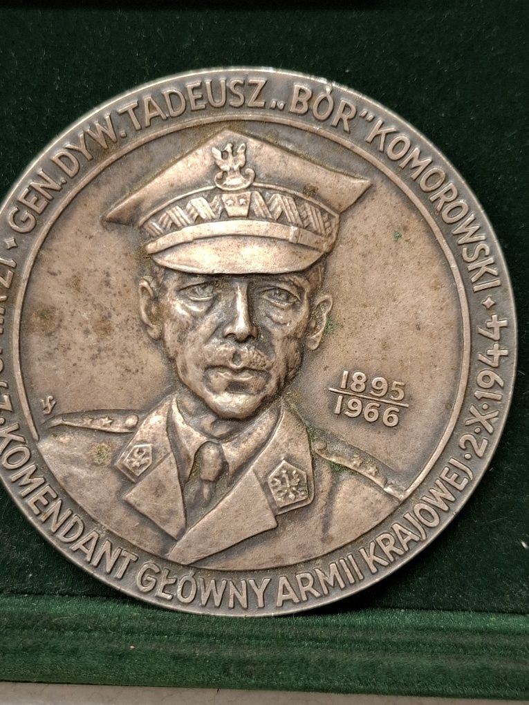 Tadeusz Bór Komorowski  medal 1989r