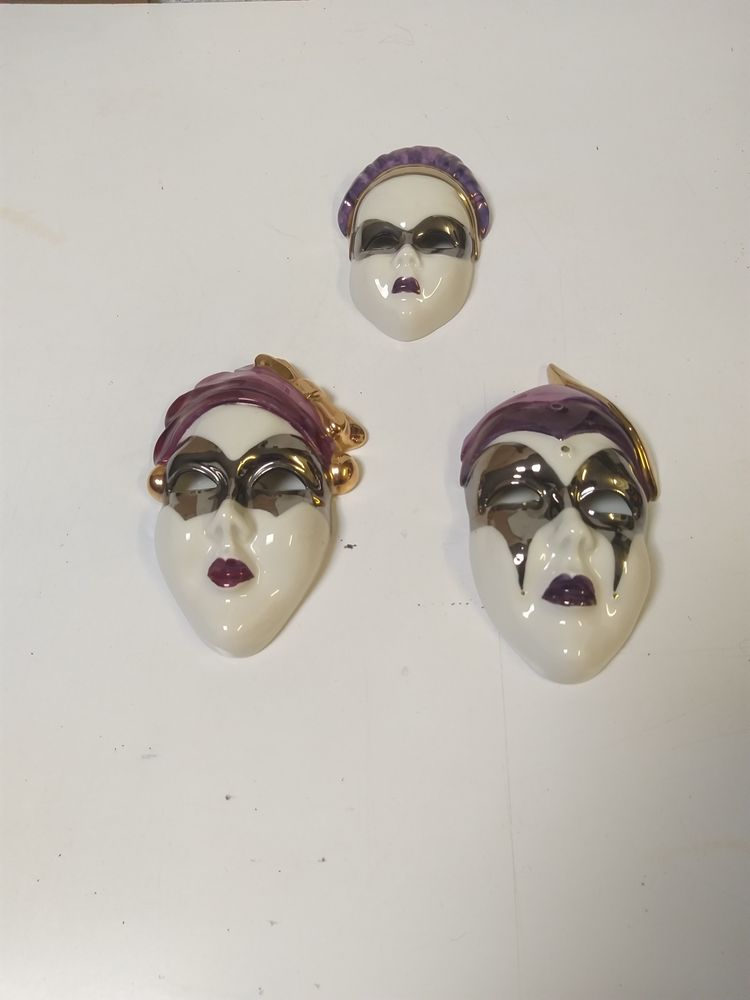 Máscaras Porcelana Galos