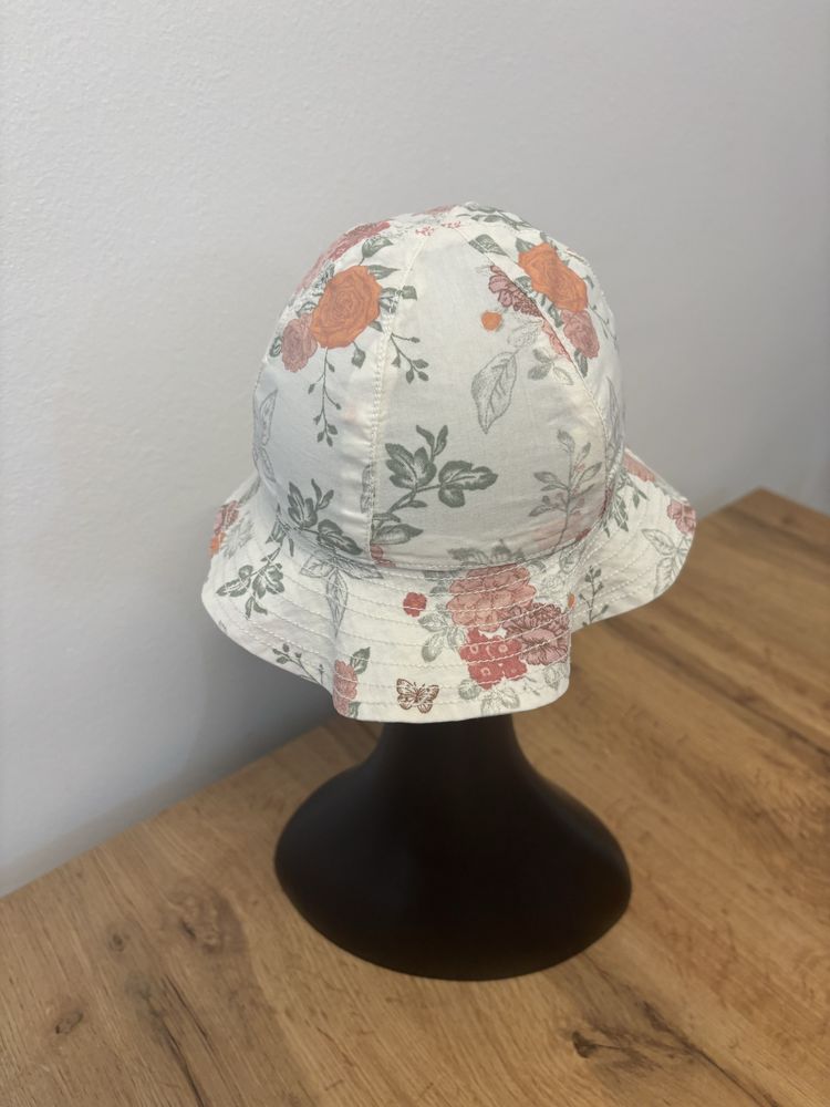 kapelusz czapeczka na lato dla dziewczynki w stylu boho H&M roz 92
