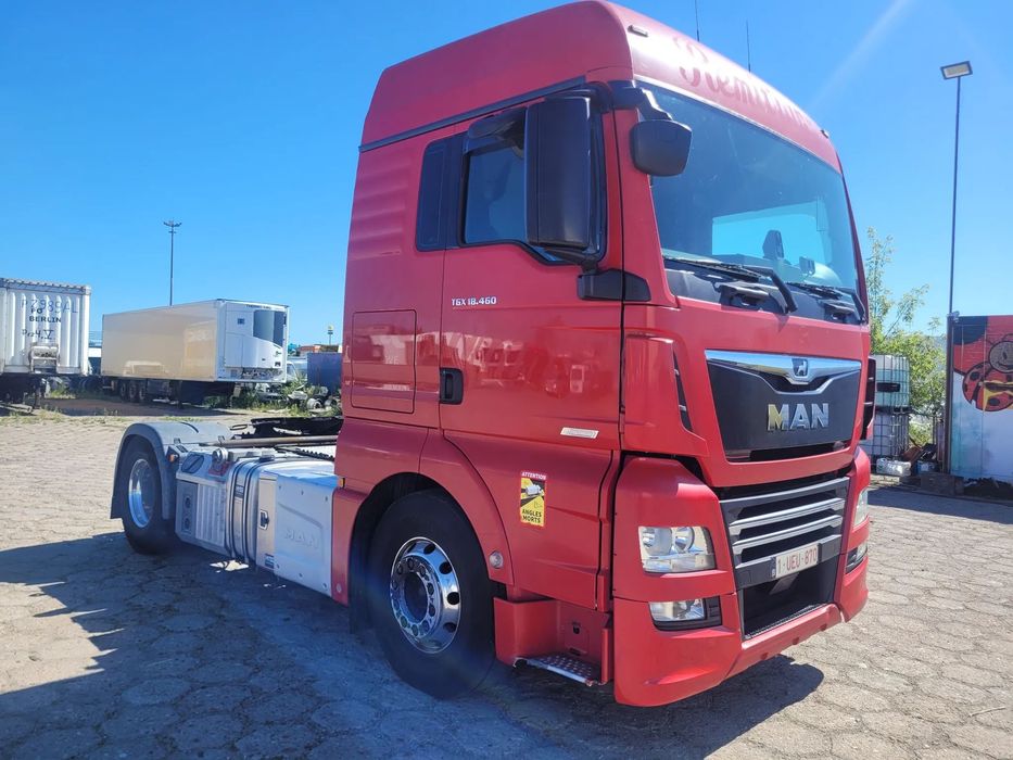 MAN TGX 18.460 XLX  2018 rok -kompresor do wydmuchu-hydraulika do wywrotu--oryginał-ładny