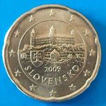 20 Cêntimos de 2009 da Eslováquia