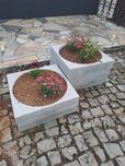 Arco granito de 65 cm para decoração ou canteiros