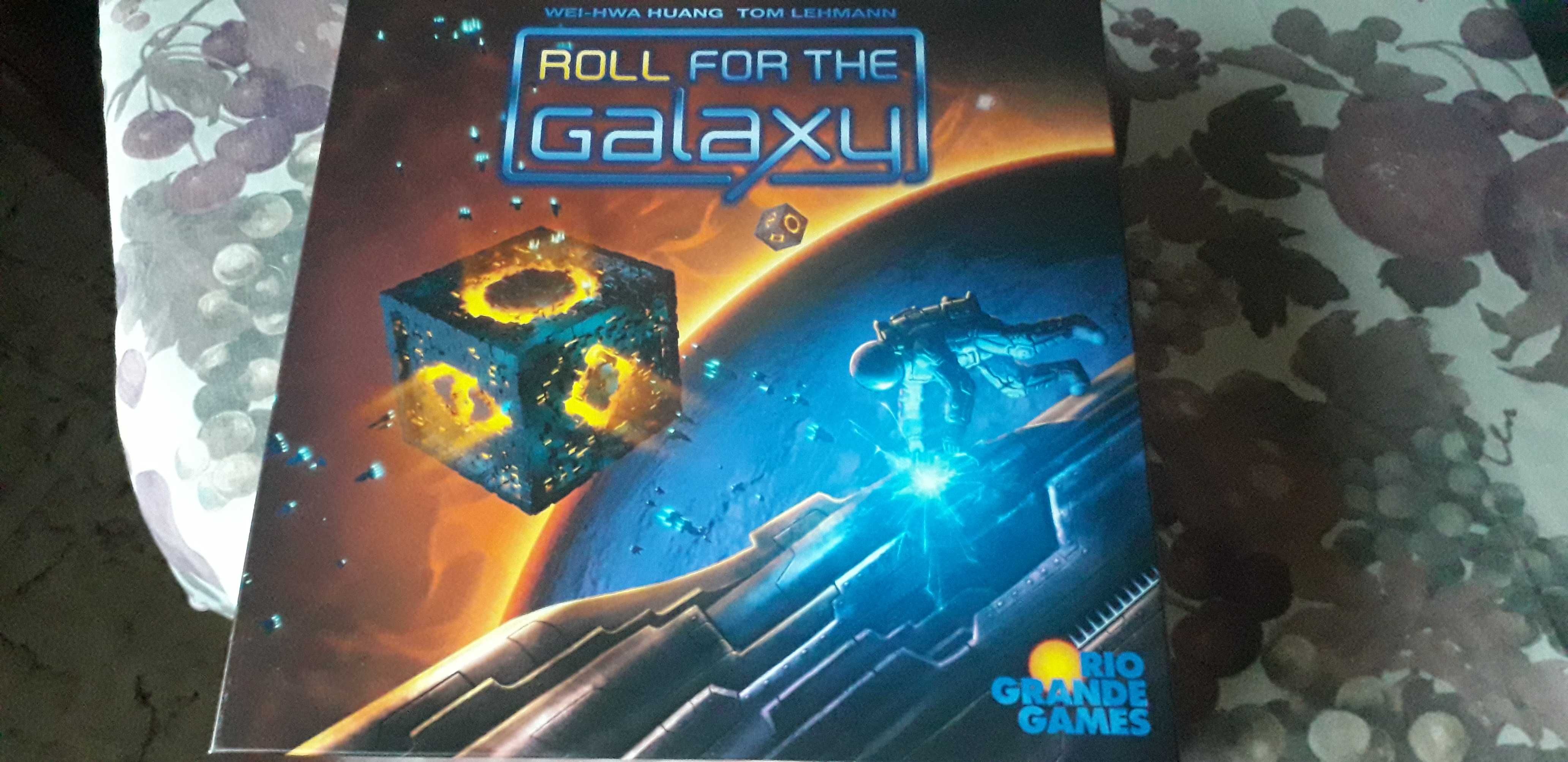 Jogo de tabuleiro Roll for the Galaxy + Expansão Ambition