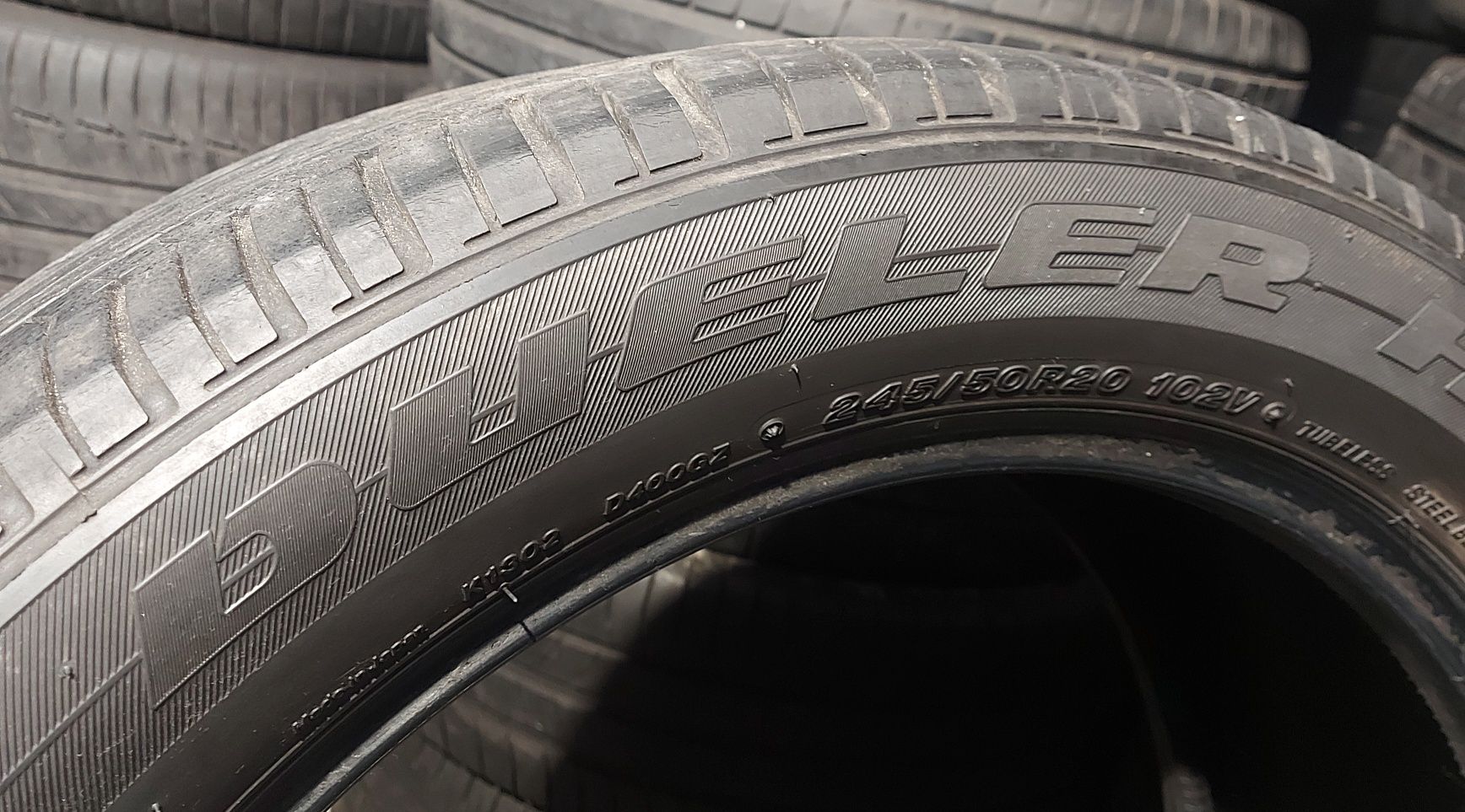 2x 245/50 R20 102V Bridgestone  Dueler Hp 400