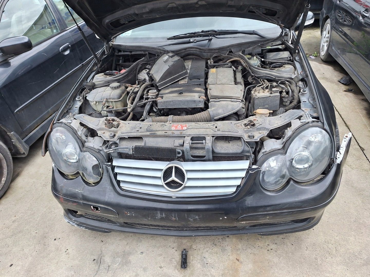 MERCEDES C-KLASA SPORT COUPE W203CL PODUSZKI AIRBAG DESKA KONSOLA KOKPIT