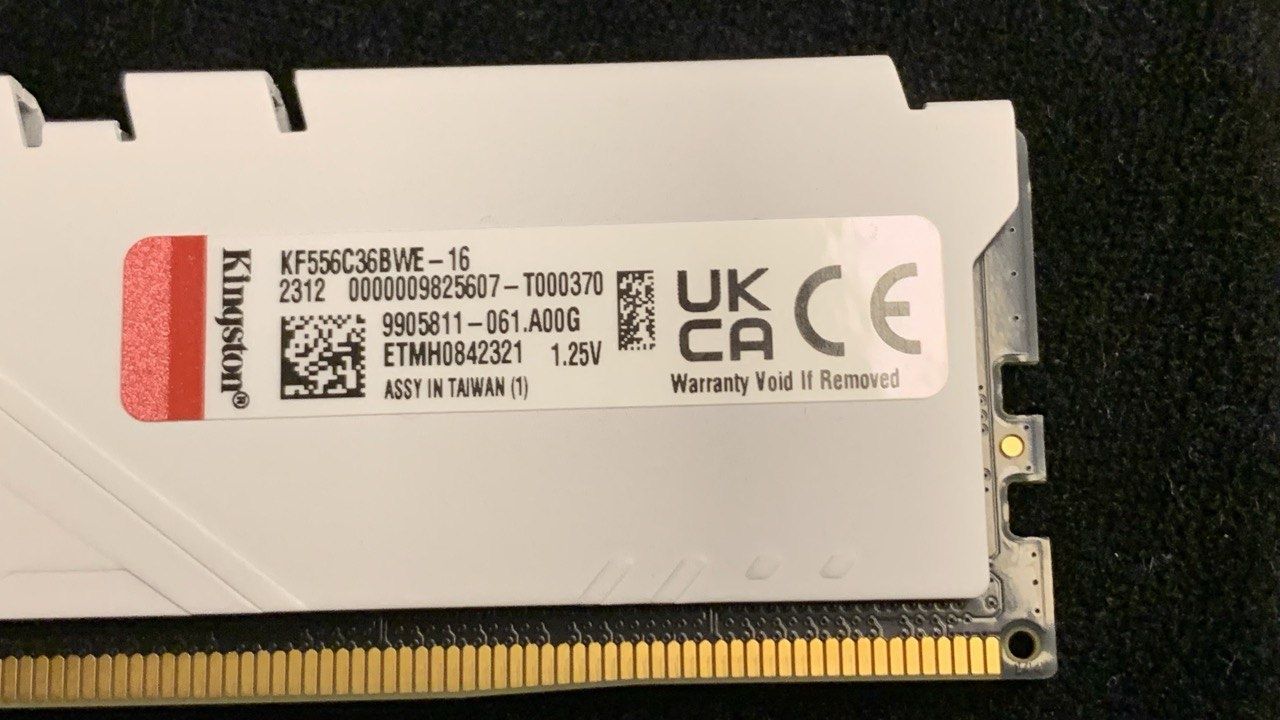 Модуль Памяти Kingston FURY Beast White DDR5-5600 16GB KF556C36BWE-16
