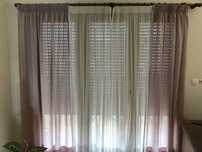 Cortinados divididos em 4