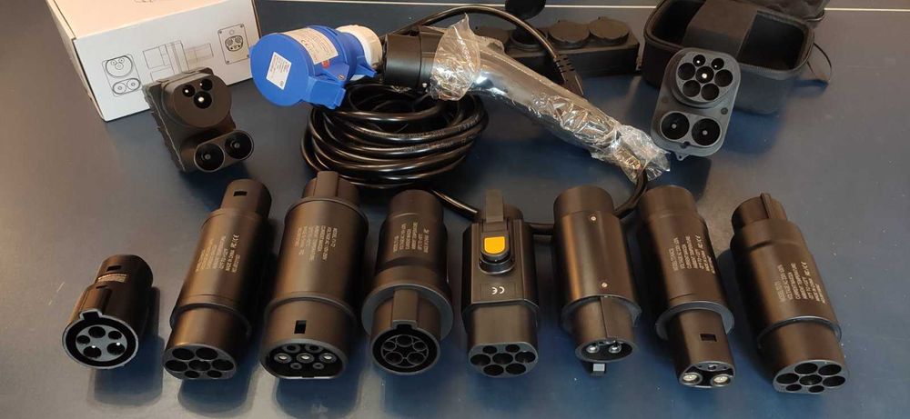 Адаптер -хвіст-для зарядного пристрою -Tesla Gen 2 -32А, 7.3 kWt