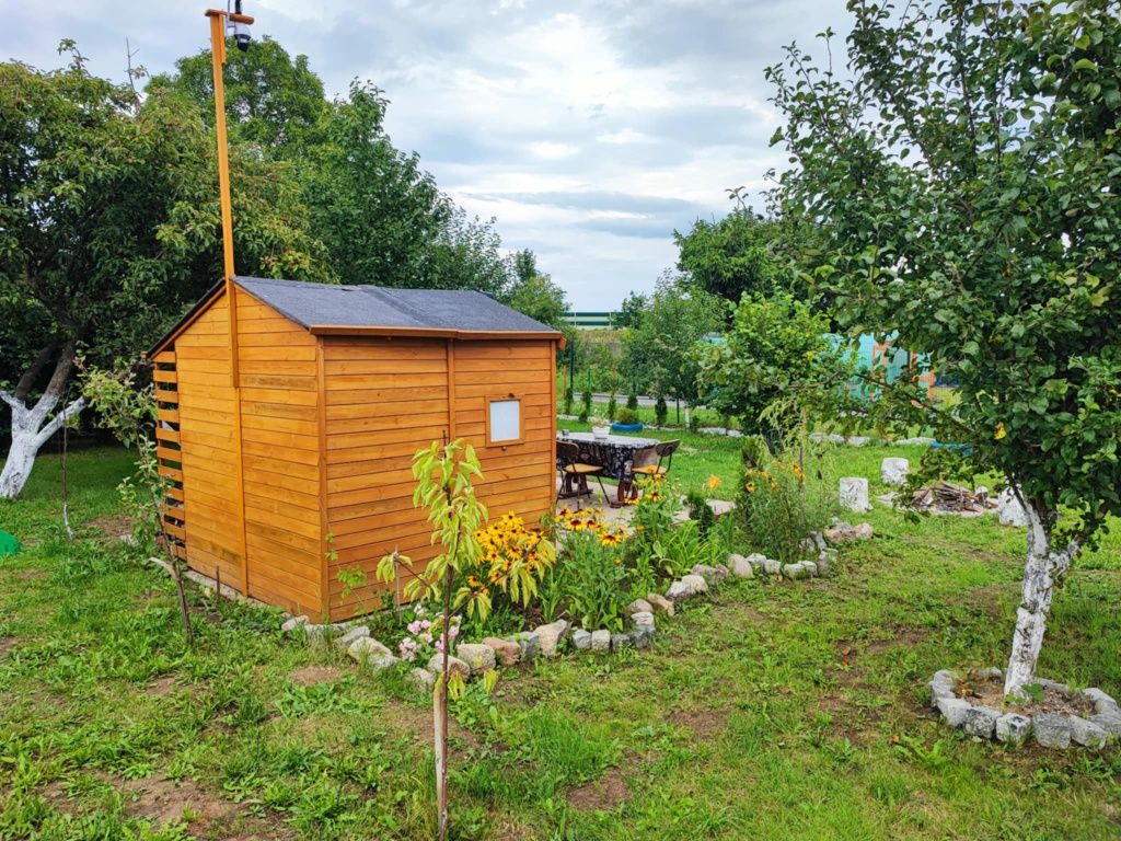 Działka ROD Domek szklarnia studnia Nowy dwór gdański