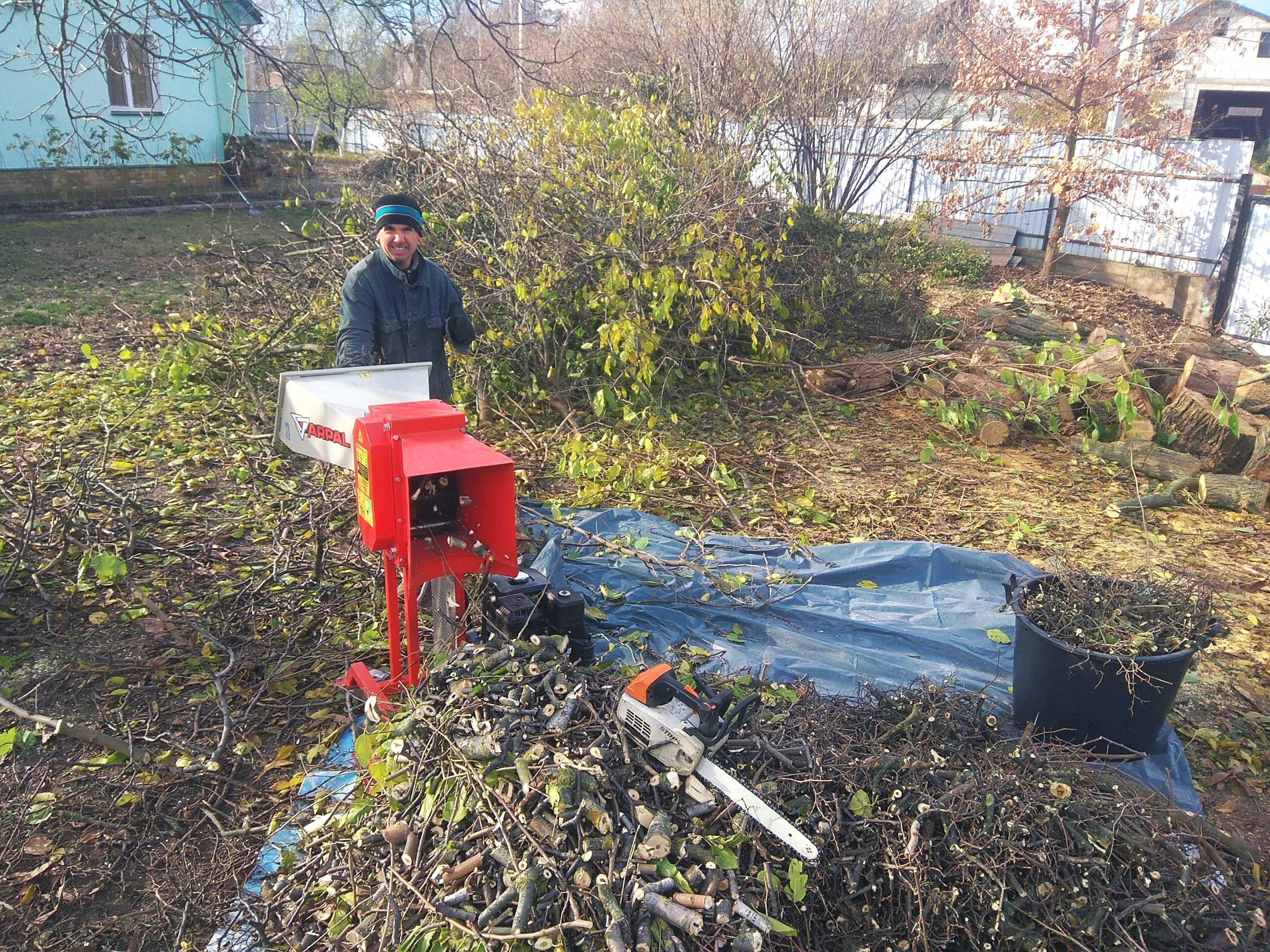 Зрізка обрізка кронування дерев