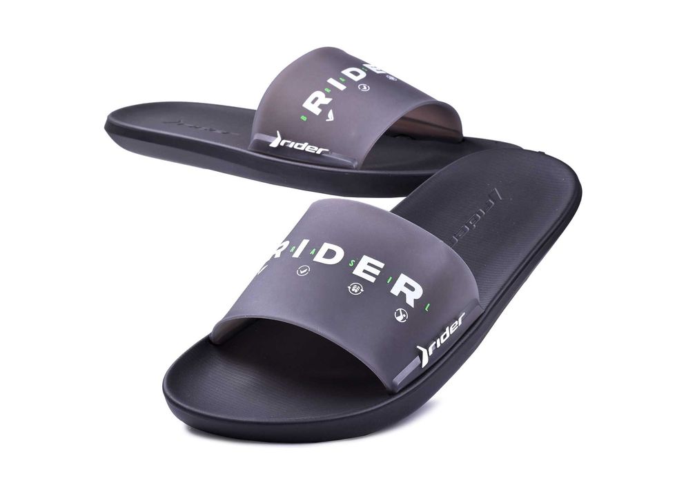 Klapki Męskie RIDER Speed Slide czarne (83420-AJ244)-45 WYSYŁKA 24H