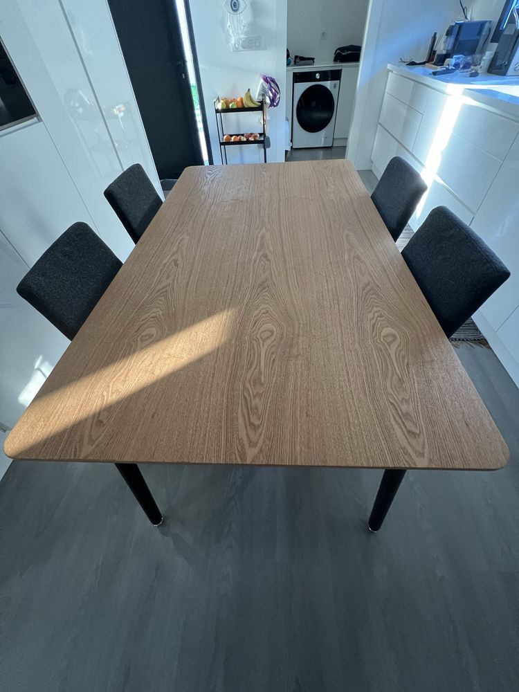 Mesa cozinha 1,60x90 com 4 cadeiras