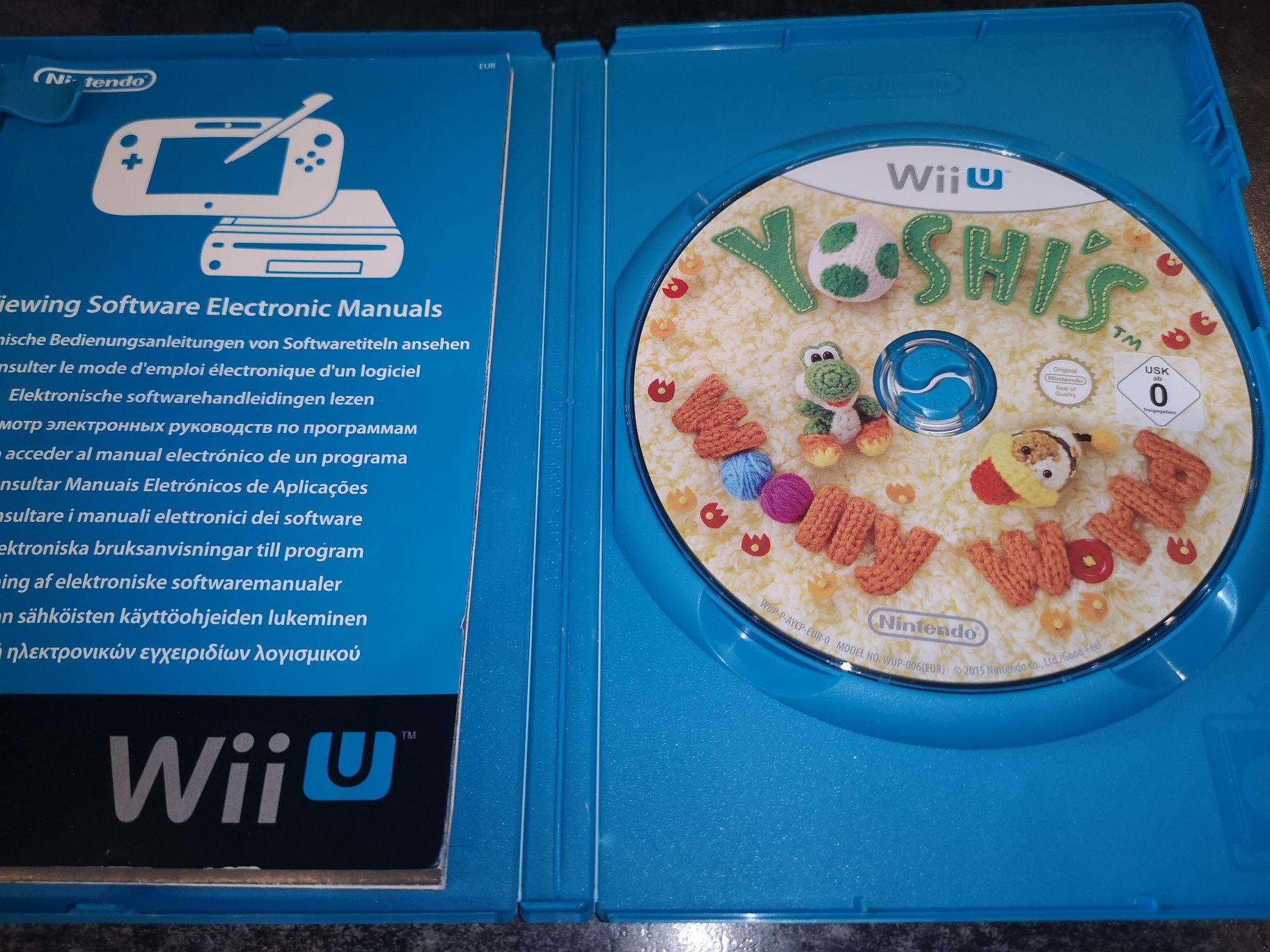 Yoshis Woolly World WII U Nintendo gra ANG (stan bdb) sklep