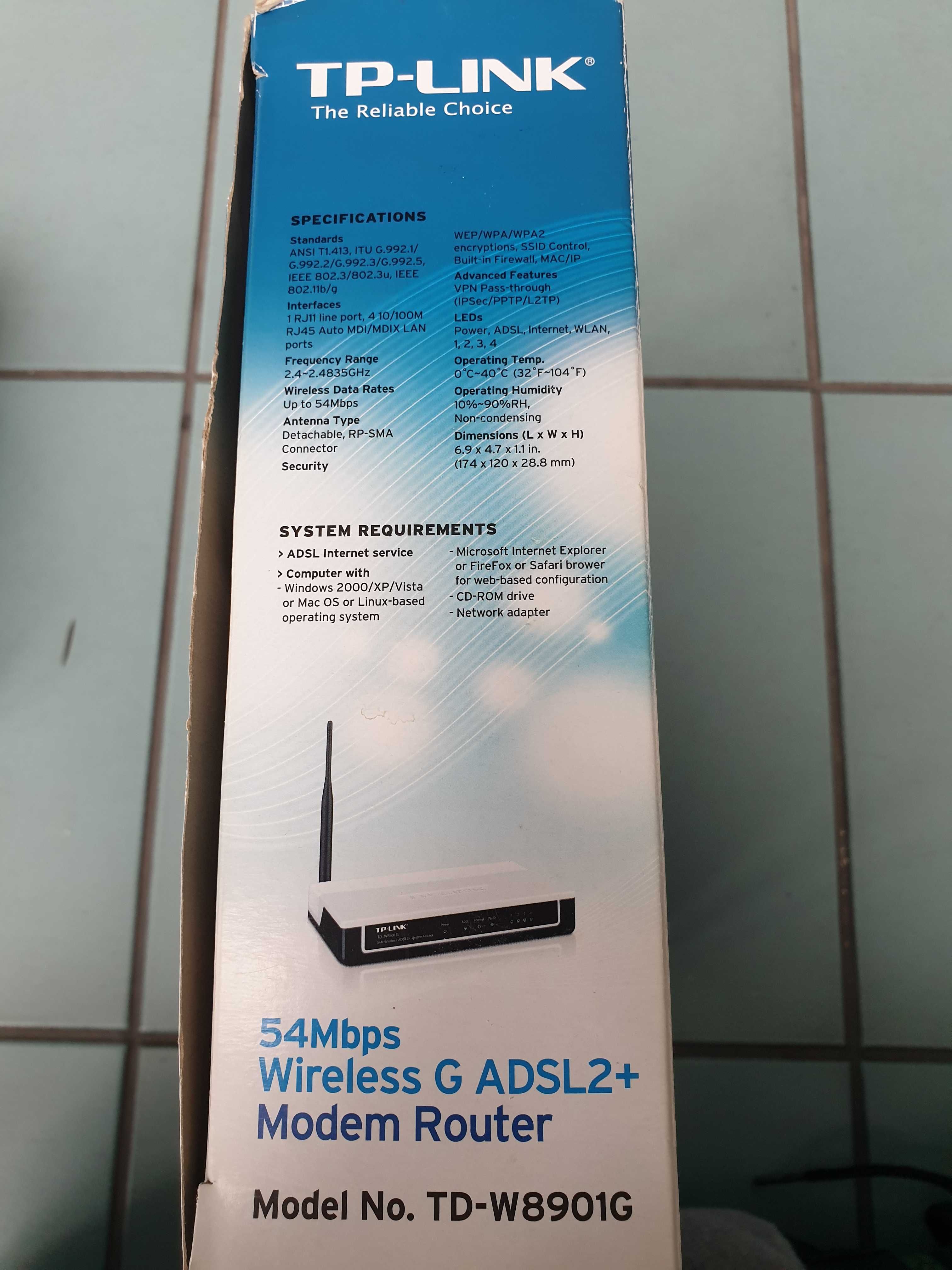 Router Tp-link Wireless G ADSL2+