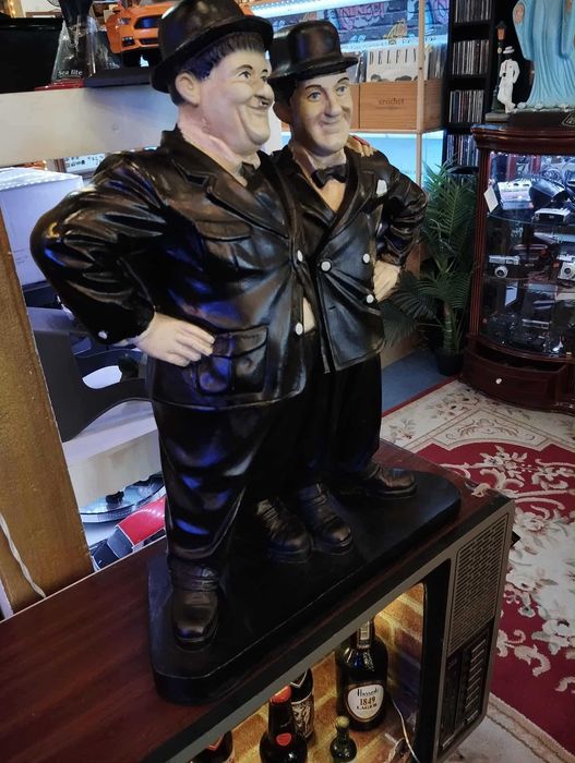 Figura Decorativa Vintage - Laurel & Hardy