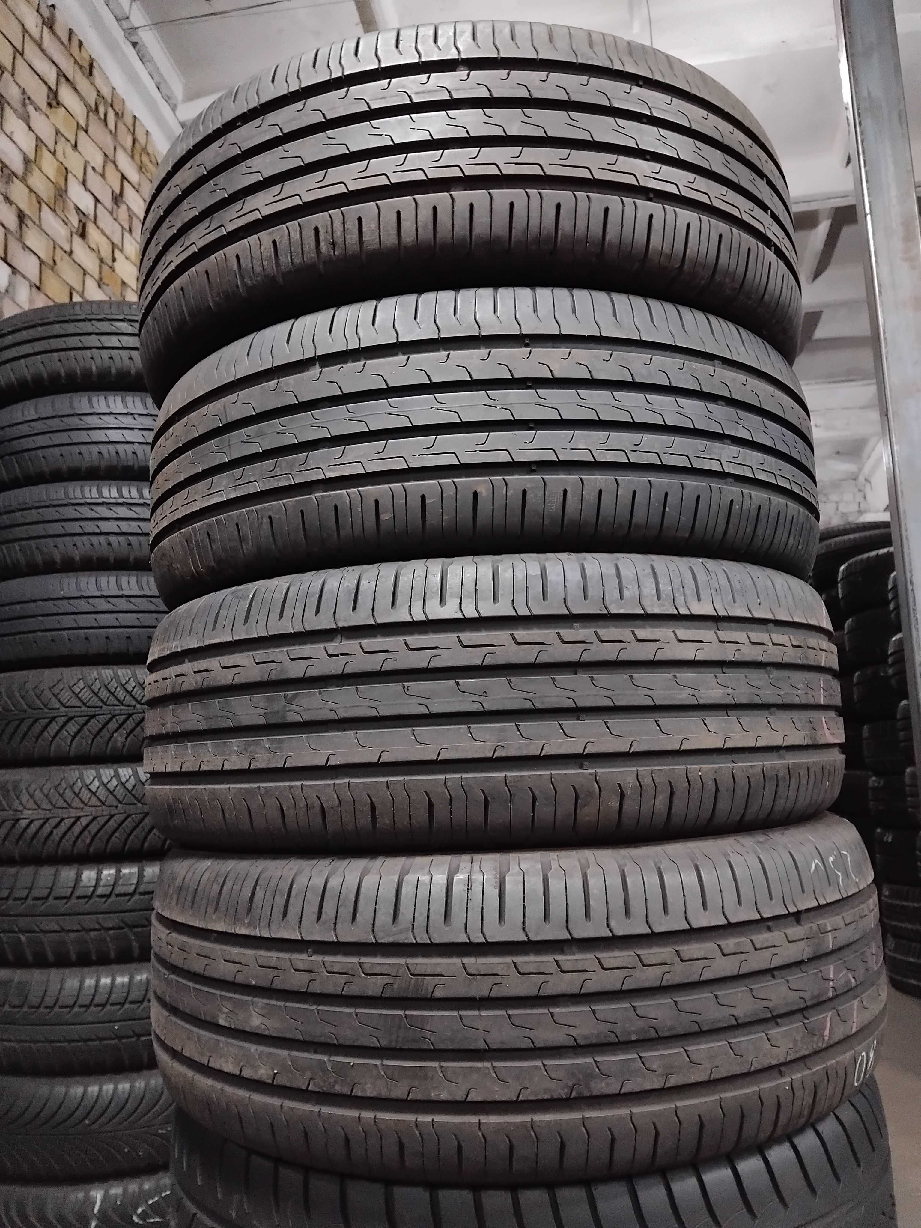 Шини бу 215/55 R17 Continental EcoContact 6 Комплект  Пара Літо