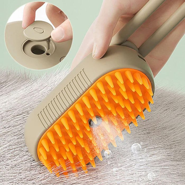 Escova Elétrica Spray (Vapor Suave) 3-em-1.