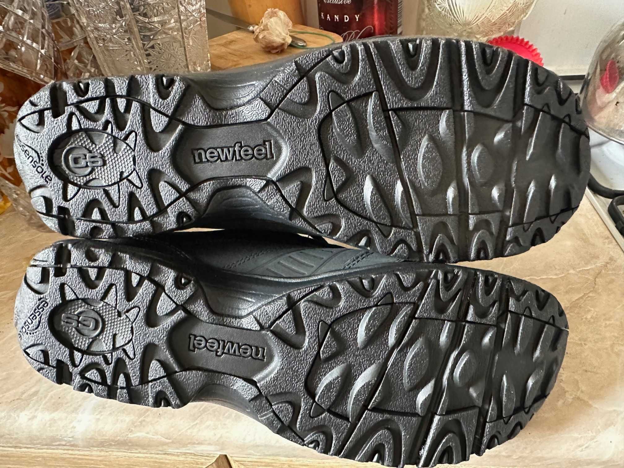 Buty męskie Newfeel Nakuru Waterproof skórzane, wodoodporne.