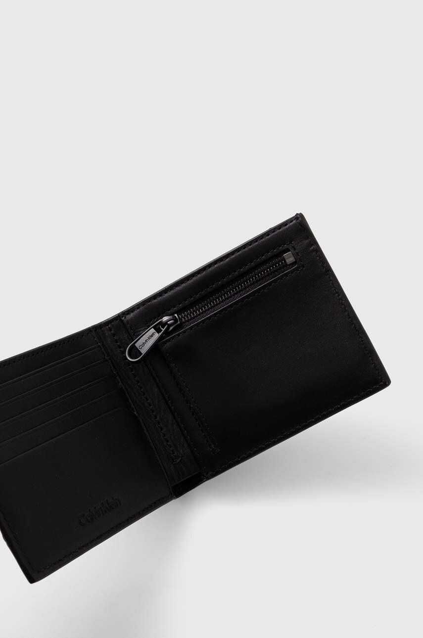 Мужской кошелек Calvin Klein Modern Bar Bifold черный на подарок